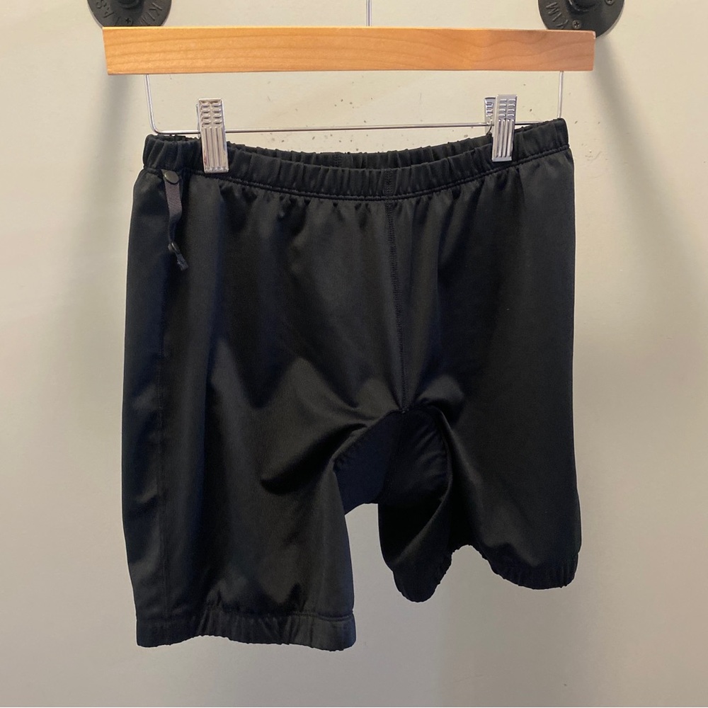 LL Bean Women's Padded Cycling Bicycle Short Liner Black Size Medium